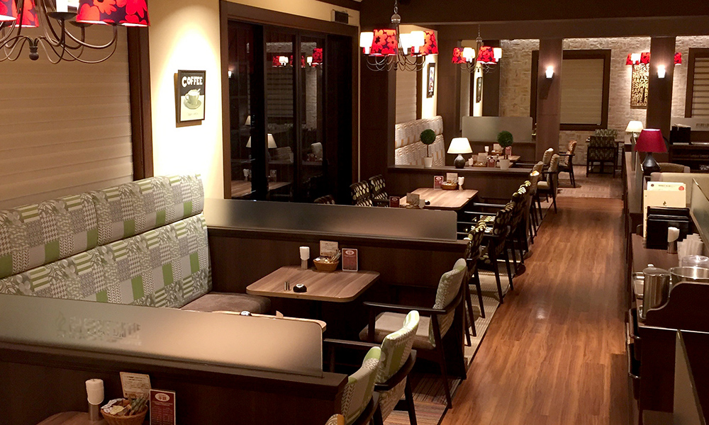 株式会社絆の施工例 オーヒーショップ